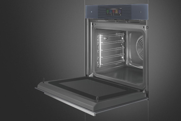 Piekarnik elektryczny z funkcją mikrofali i pary Smeg SO6106WAPG